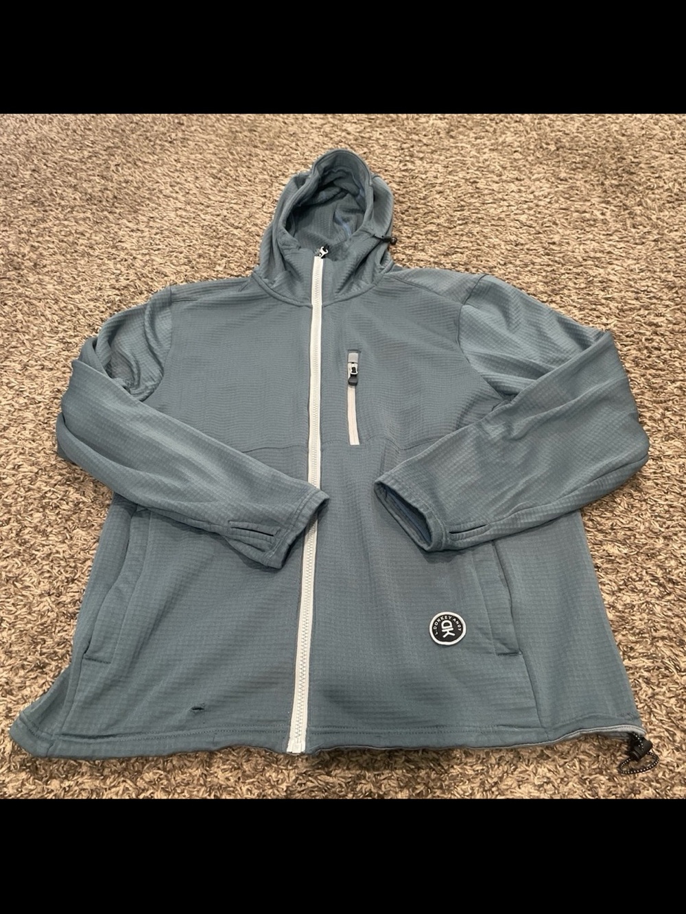 Little donkey, Andy, lightweight, polar fleece, running jacket, full zip large